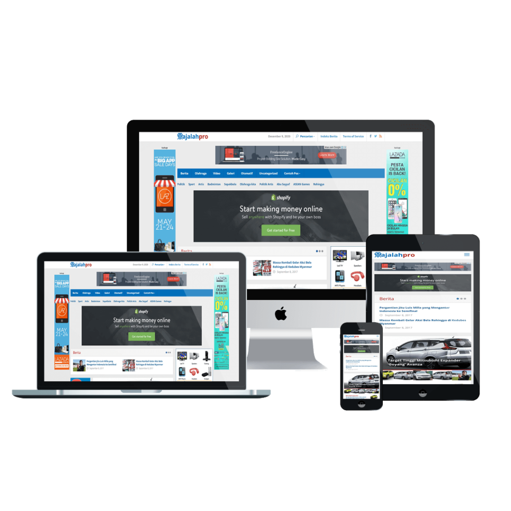 Website Berita Mirip Tribun