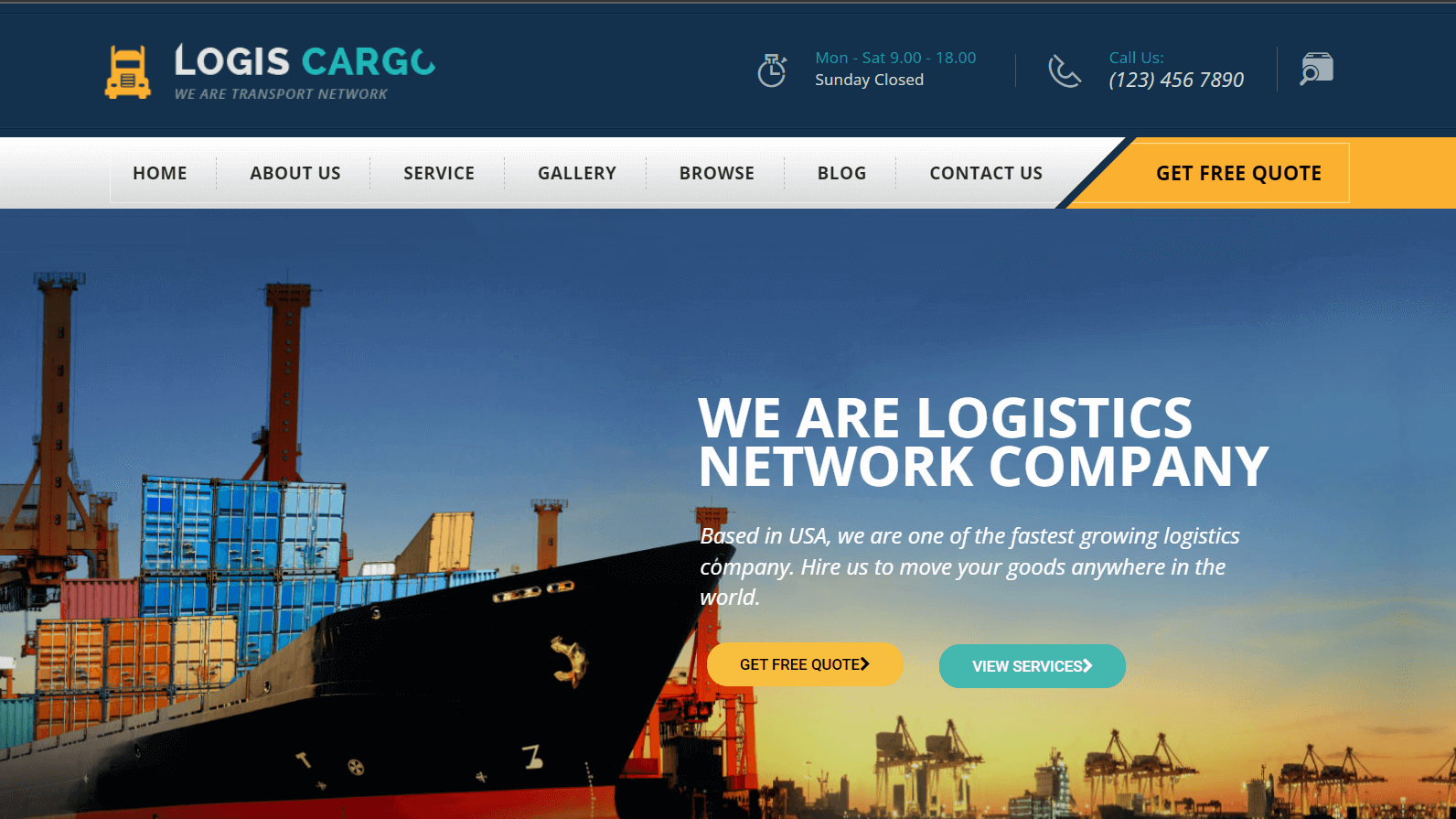 Jasa Pembuatan Website Cargo