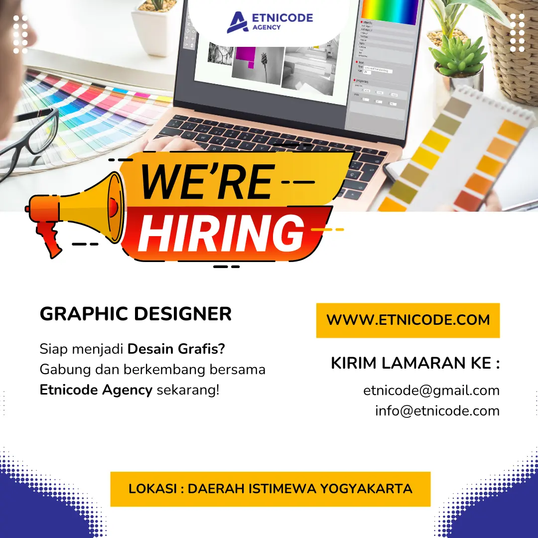 Lowongan Kerja Desain Grafis Jogja: PT. Etnicode Digital Solution